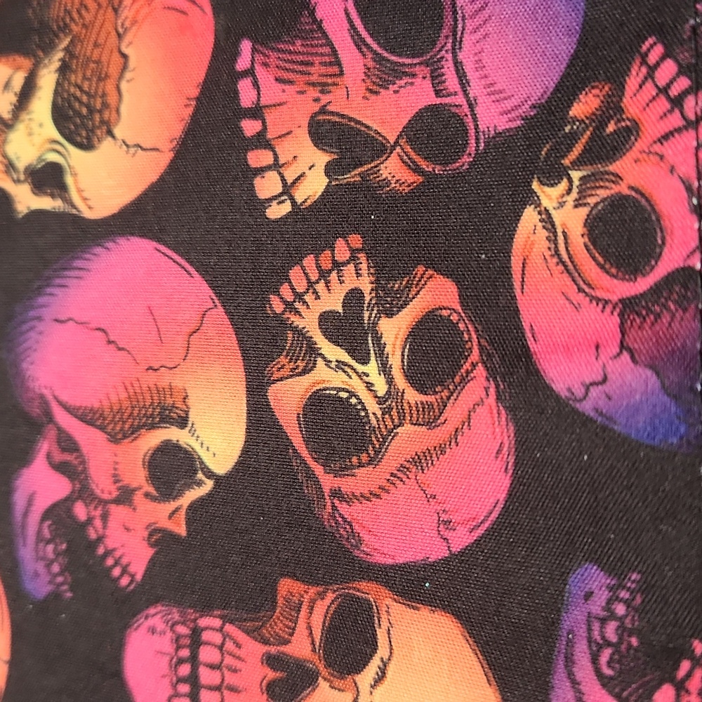 Colorful Skull Pet Bandana - Picture 2 of 5